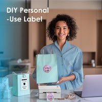 Thermal Label Printer -4x6 Shipping Label Printer for Small Business, Home Use - Compatible with Android, iPhone and Windows