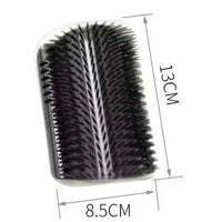 Wall Mount Corner Cat Accessory – Self Groomer Comb