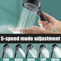Adjustable High Pressure Shower Accessory – Head Sunflower