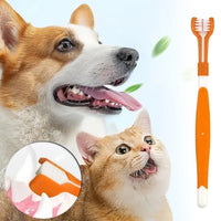 3-sided Pet Toothbrush – Dog Plastic