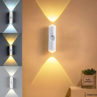 Double-head LED Night Light – Motion Sensor RGB