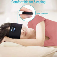 Headphones Music Eye Face Mask – Sleep Sports Headband