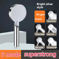 Adjustable High Pressure Shower Accessory – Head Sunflower