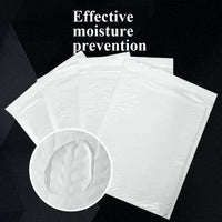 100Pcs White Bubble Envelopes With Bubble Buffering And AntiCollision SelfAdhesive Sealing Strips For Express Packaging