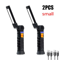 Cob LED Flashlight USB Accessory – Rechargeable Work Light