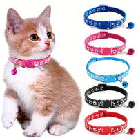 Fashion Pet Cats Collar – Colorful Pattern Cute