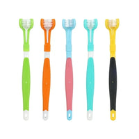 3-sided Pet Toothbrush – Dog Plastic