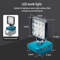 Battery Flashlight Working Light – Camping Lamp