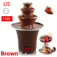 3-Tier Mini Chocolate Fountain – Electric Fondue Machine for Parties (10 oz)