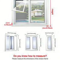 Screen Drill Sand Curtain – Self-installation Invisible Household