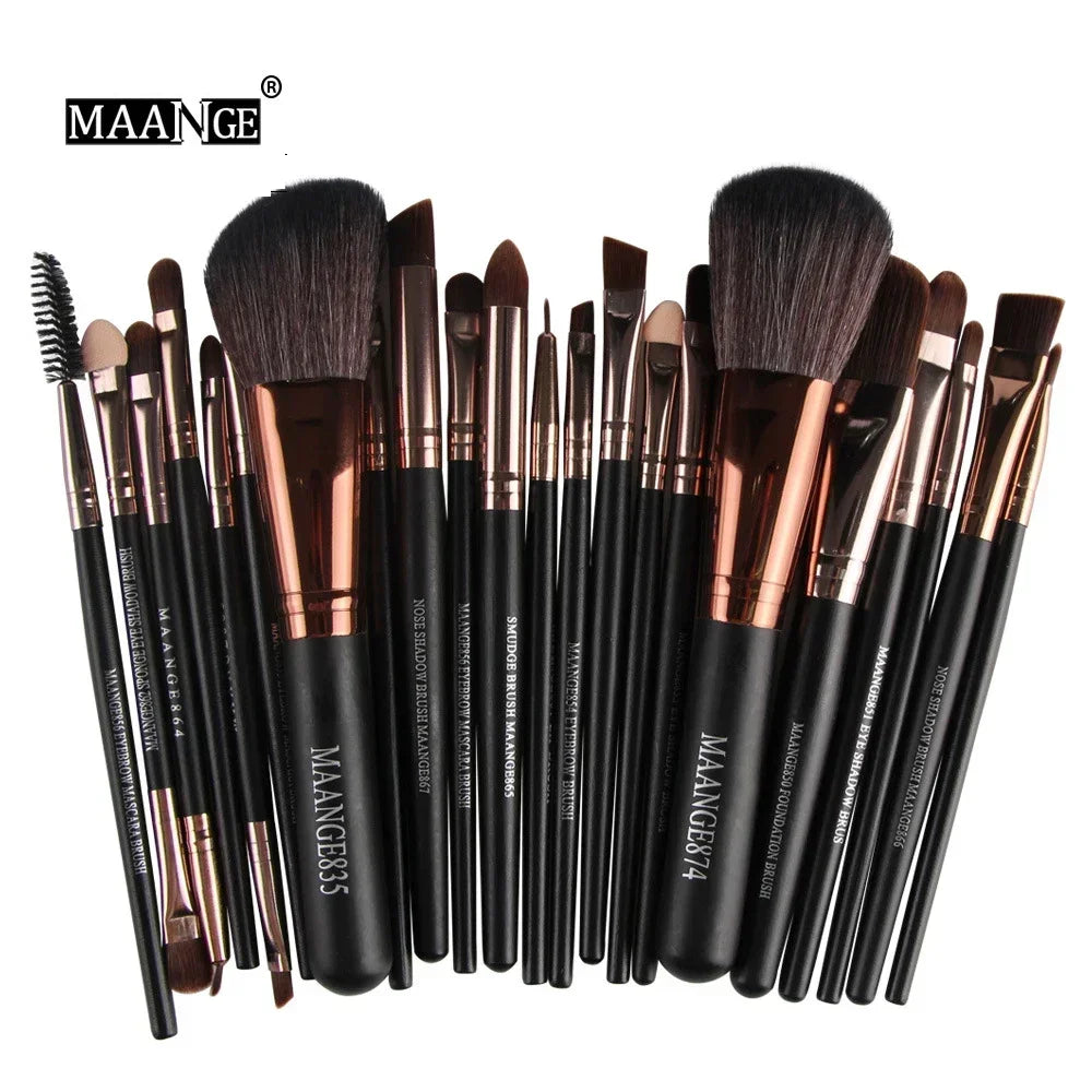 22-piece Professional Makeup – Brushes Tools Set