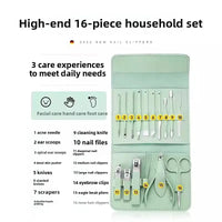 Premium 16-piece Nail Accessory – Grooming Kit Home