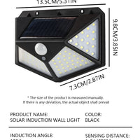 100LED Solar Wall Lamp – Outdoor Lampwaterproof Motion