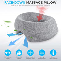 Ergonomics Lying Down Pillow – Memory Foam Breathable