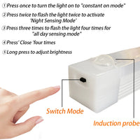 LED Motion Sensor Light – Wireless Night