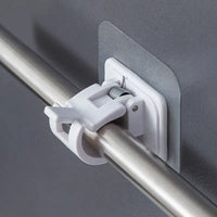 Adhesive Hooks Punch-free Curtain – Rod Clip Hook
