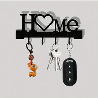 Heart Shape Key Holder – Wall Mounted Entryway