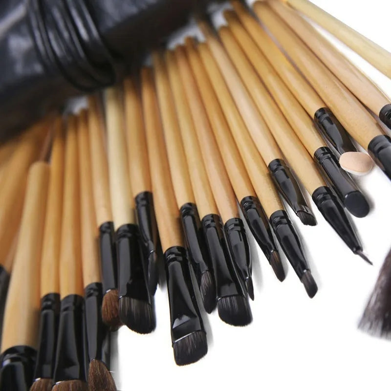 Gift Bag Of 24 Pcs Makeup Brush Sets Professional Cosmetics Brushes Eyebrow Powder Foundation Shadows Pinceaux Make Up Tools | Everyday Home Deal