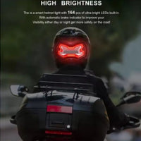 Helmet Restraint Battery And Turn Signal Light