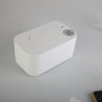 1Pc Baby Wipe Warmer With 3 Temperature Settings Type C Powered Baby Wet Wipes Dispenser With Night Light Large Capacity Diaper Wipe Warmer For Baby
