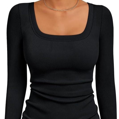 Womens Square-neck Top | Everyday Home Deal