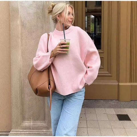 Sweet Crew Neck Sweater - Best Premium Clothing Deal | Everyday Home Deal