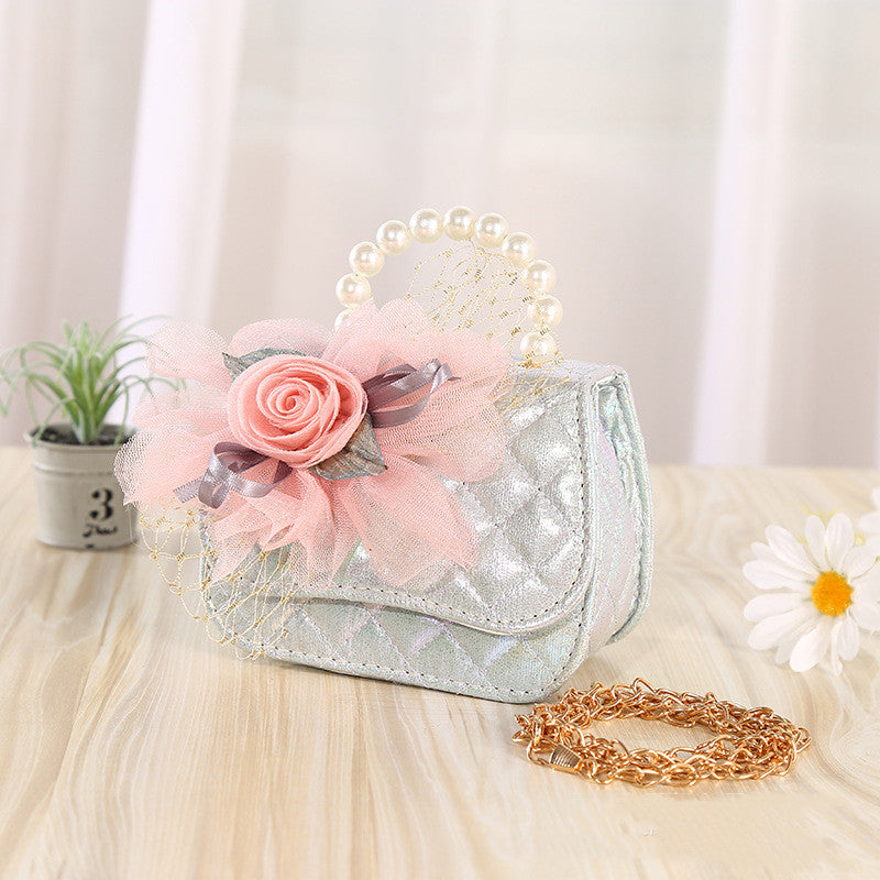 Flower Knitted Pearl Bag - Best Premium Deal | Everyday Home Deal