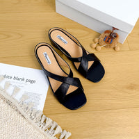 Spring Summer New Outerwear Shoes French-style Open-toe Wedge Sandals
