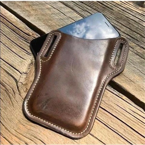 European & American Outdoor Belt-Mounted Phone Pouch — Premium Apparel Deal | Everyday Home Deal