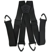 Plastic Buckle 4-hook Britishstyle Unisex X strap Suspenders 4 Cm WideVintage Elastic Braces