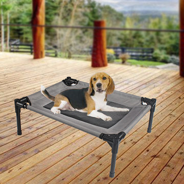Oxford Cloth Removable Washable Breathable Bed Pet Dog Bed Dog Trampoline | Everyday Home Deal