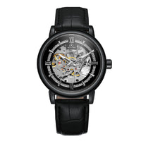European And American-style Mens Fashionable Hollow-out Mechanical Watch