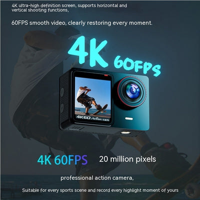 Waterproof 30M True 4K Riding Action Camera | Everyday Home Deal
