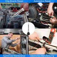 Soldering Iron 110V 60W Adjustable Temperature  PCB Electric Welding Iron With 5Pcs Different Tips