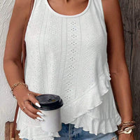 Eyelet Tank Top - Premium Best Deal | Everyday Home Deal
