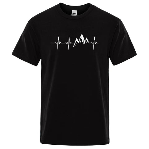 Mountain ECG Short-sleeve - Premium Best Deal | Everyday Home Deal
