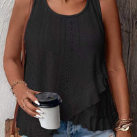 Eyelet Tank Top - Premium Best Deal | Everyday Home Deal