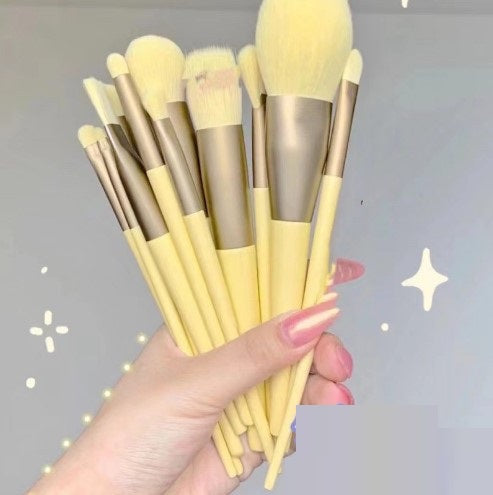 13Pcs Makeup Brush Set Make Up Concealer Brush Blush Powder Brush Eye Shadow Highlighter Foundation Brush Cosmetic Beauty Tools | Everyday Home Deal