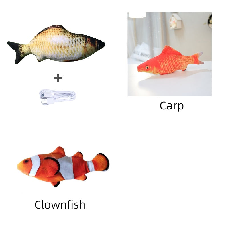 Without Cat Nip Version - Electric Jumping Fish Simulation Electric Fish Toy | Everyday Home Deal
