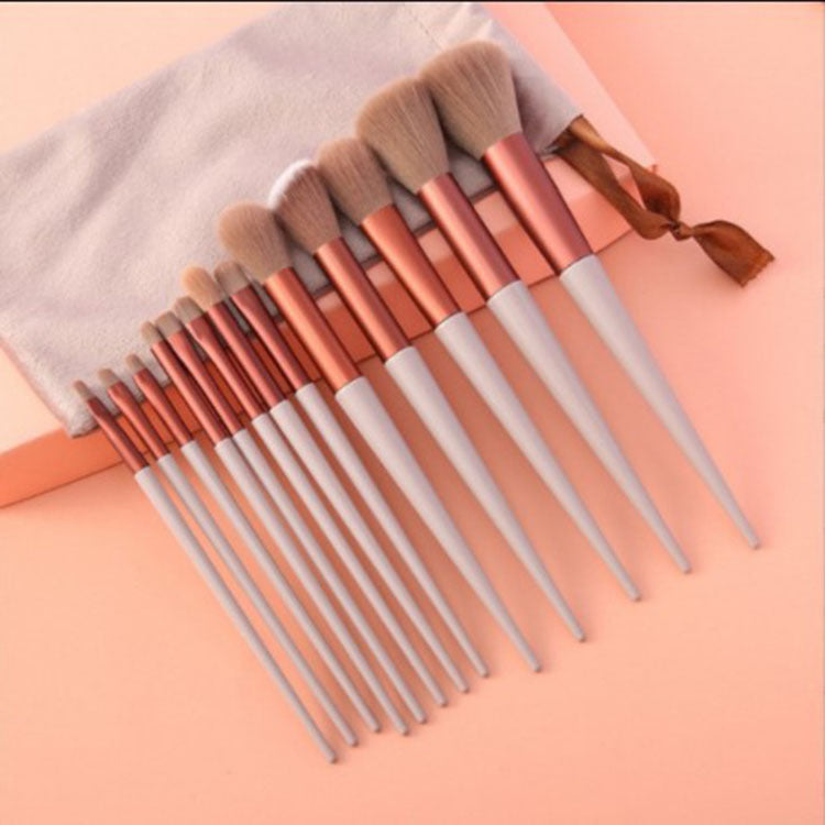 13Pcs Makeup Brush Set Make Up Concealer Brush Blush Powder Brush Eye Shadow Highlighter Foundation Brush Cosmetic Beauty Tools | Everyday Home Deal