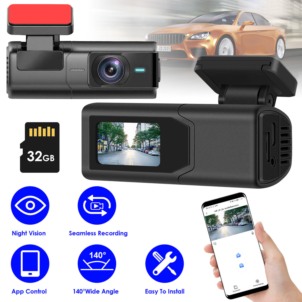 2K HD Dash Cam - Best Premium Auto Deal | Everyday Home Deal