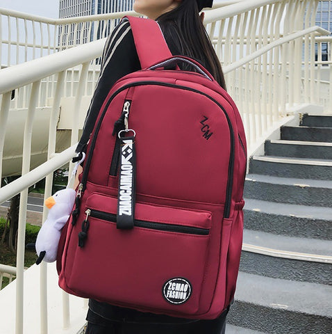 College & Junior High Student Large-Capacity Waterproof Computer Backpack — Premium Utility Deal | Everyday Home Deal
