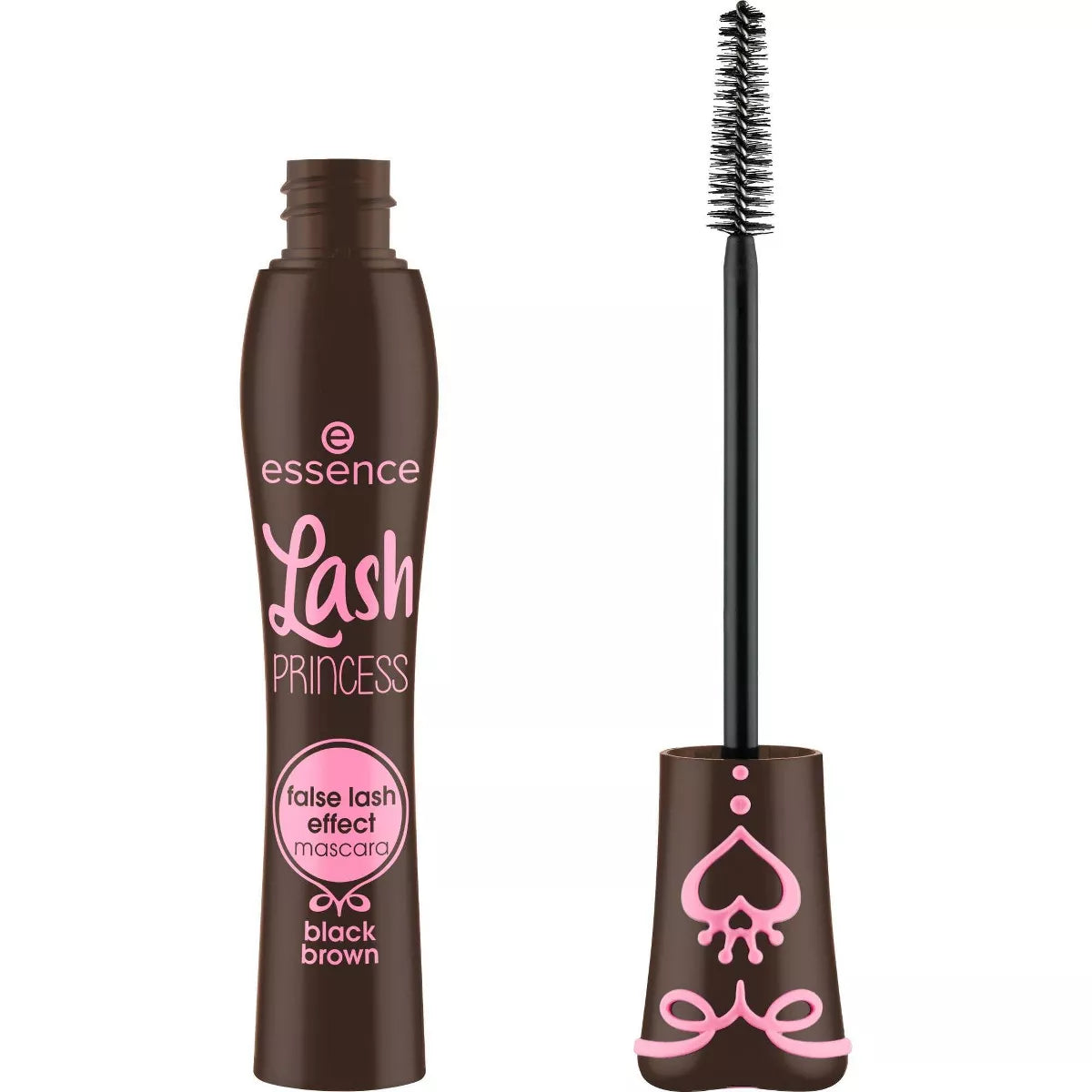 Essence Lash Princess False Lash Effect Mascara Black Brown - 0.4 Fl Oz: Lengthening, Oil-Free, Paraben-Free, Vegan