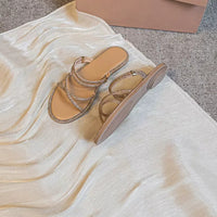 Flat Wide And Soft-soled Non-tiring French Retro Style