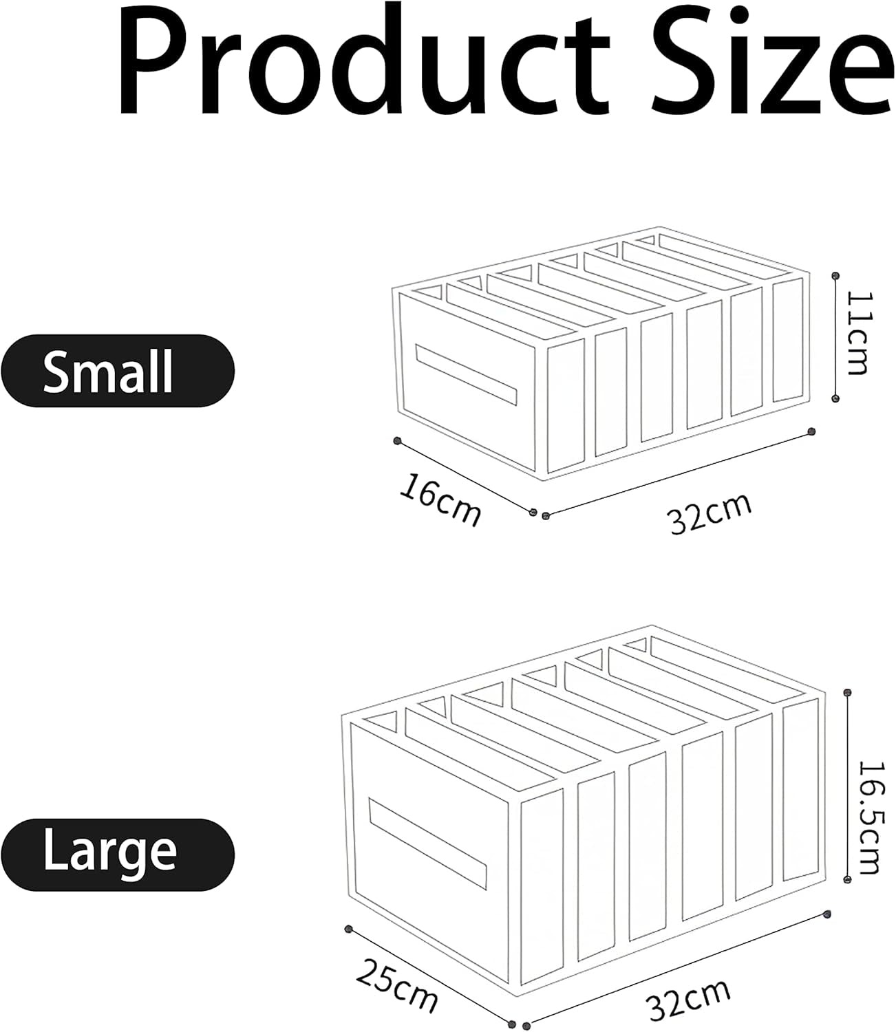 2PCS Wardrobe Clothes Organizer, Drawer Organizer Clothes Organizer Wardrobe Organizer Jeans Compartment Storage Box Foldable Closet Drawer Organizer, Mesh Clothes Organizer for Folded Clothes, Pink