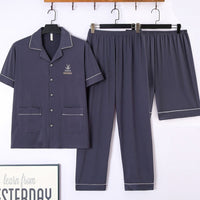 Men's Summer Short-sleeve Pants For Spring And Autumn
