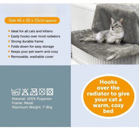 Iron Frame Cat Bed Cat Hammock Radiator Bed