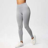 Solid-color Three-panel Waist-pleated Butt-lifting Low-rise Skinny Pants