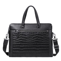 Double Zipper Compartment Briefcase For Men