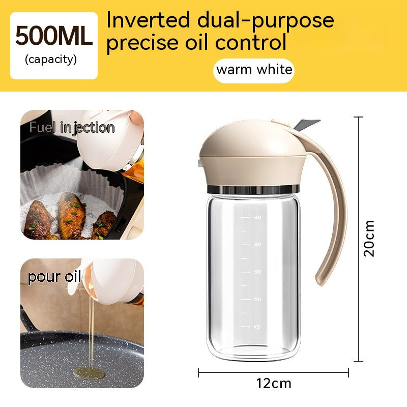 2-in-1 Oil Dispenser Spray & Pour Bottle | Kitchen Oil Sprayer | Everyday Home Deal